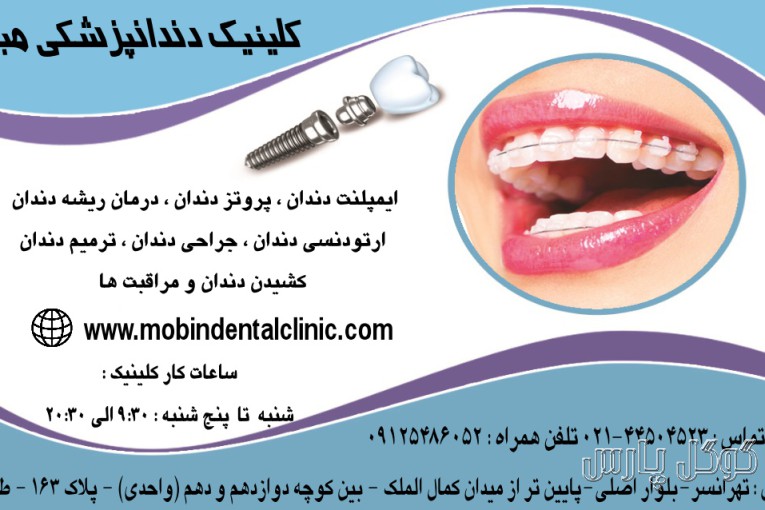 کلینیک دندانپزشکی مبین 44504523-021
