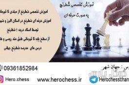 آموزش تخصصی شطرنج به صورت حرفه ای